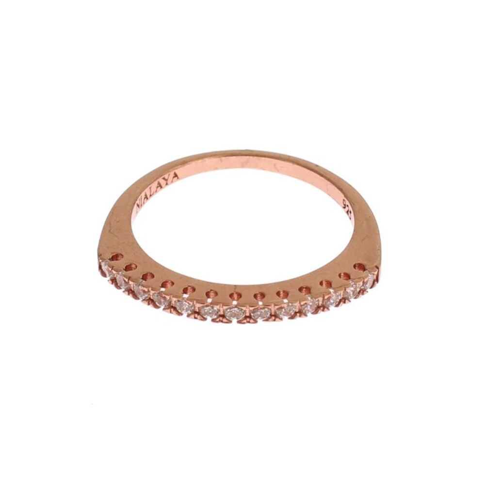 Nialaya Red Gold 925 Silver Women's Ring